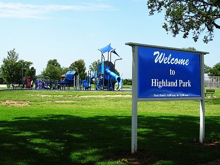 Highland Park Water Spray Park