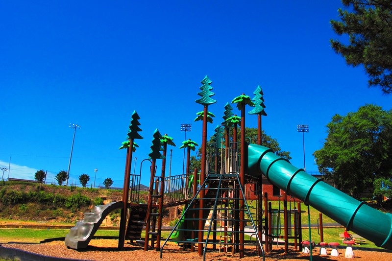 Playground at Idle Hour Park.