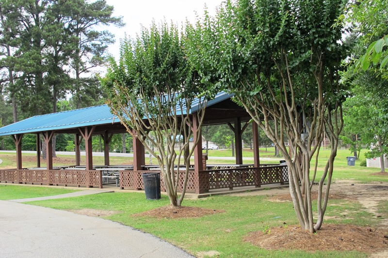 Pavilion at Idle Hour Park in Phenix City.