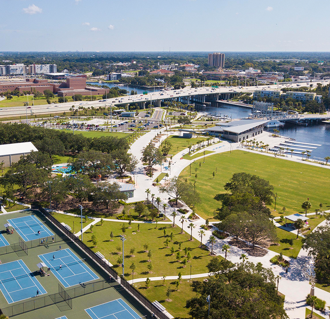 Julian B. Lane Riverfront Park Splash Pad