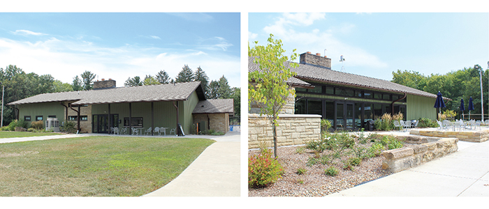 Wick Recreation Center building at Mill Creek MetroParks.