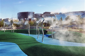 Long Bridge Park Interactive Water Feature