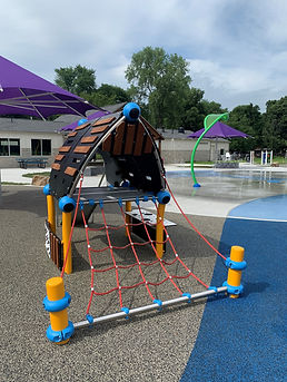Adjacent playground at Lou Dennis Community Park.