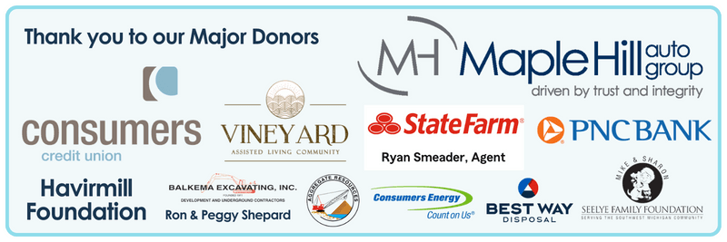 Maple Hill Splash Pad grand opening banner image.