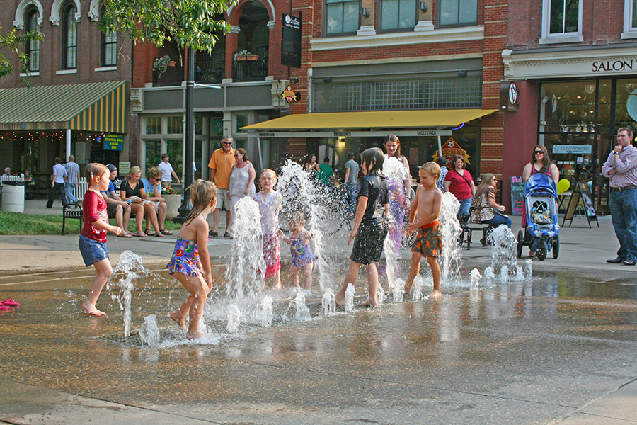 Market Square Fountains