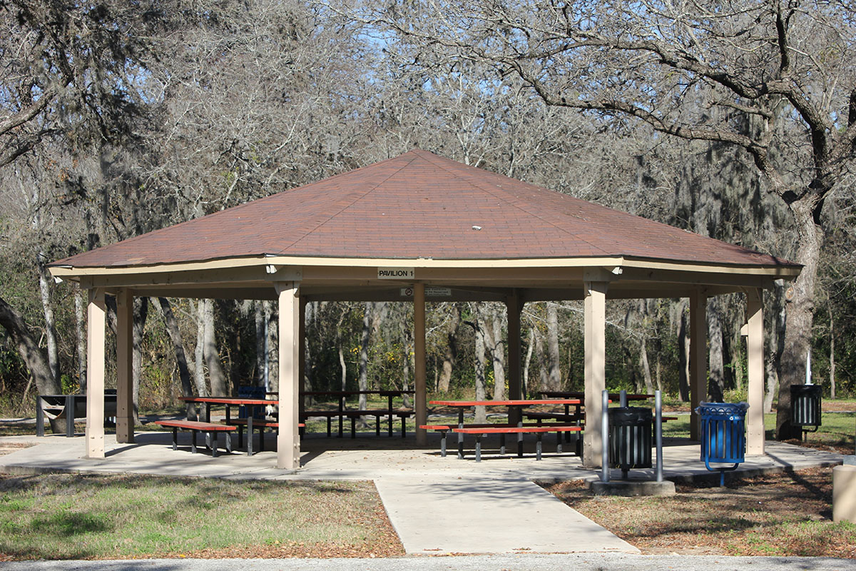Pavilion at Martin Luther King Park.