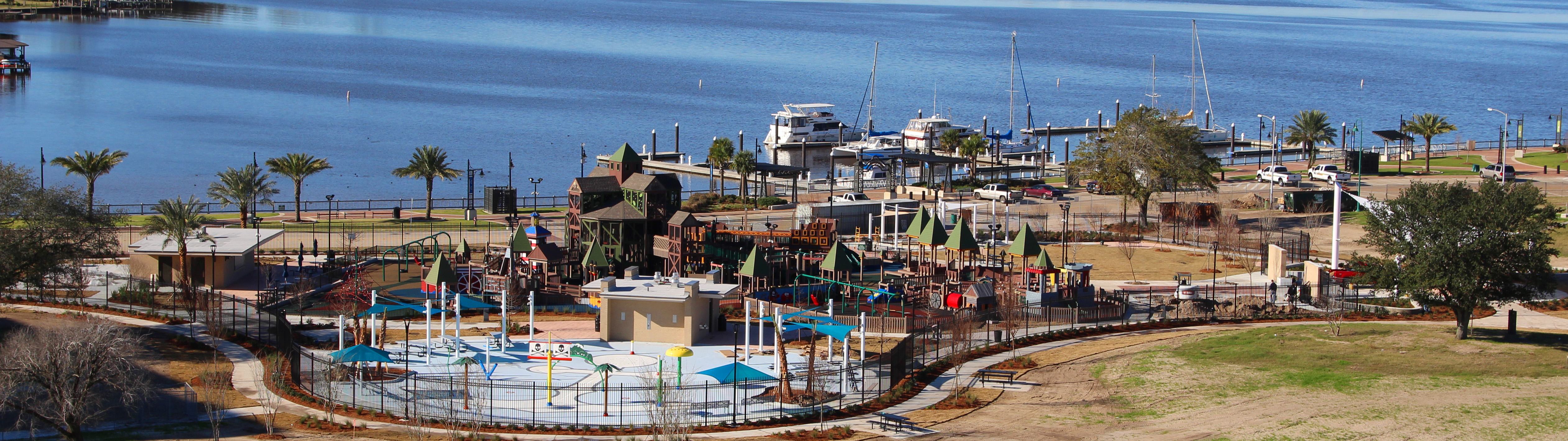 Millennium Park Phase II area in Lake Charles.