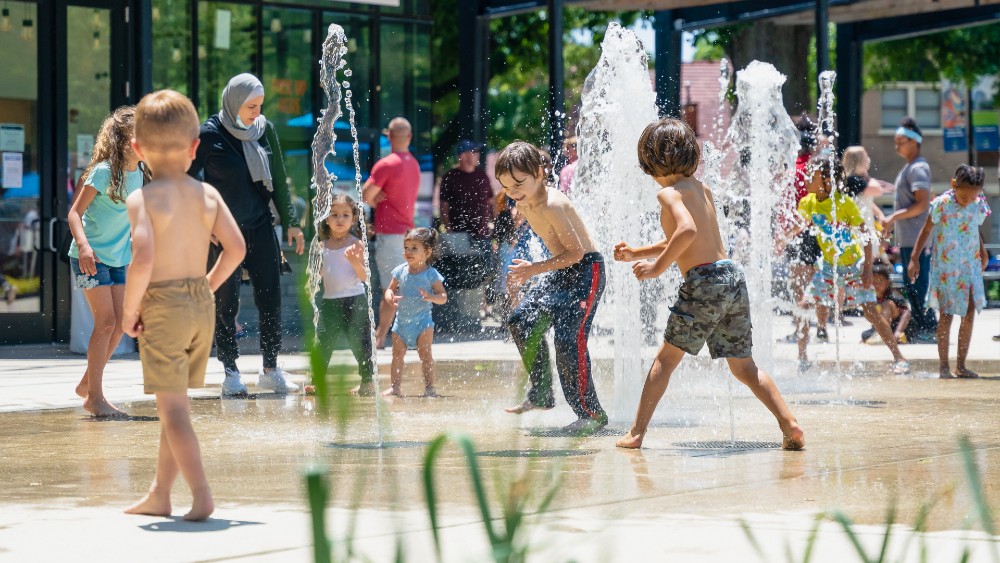 Moore Square Splash Pad