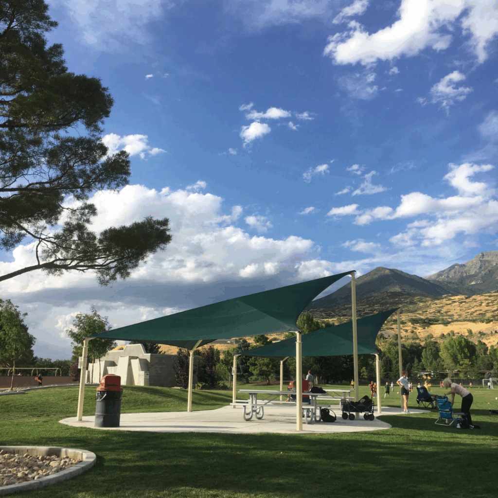 Palisade Park play area near the splash pad.