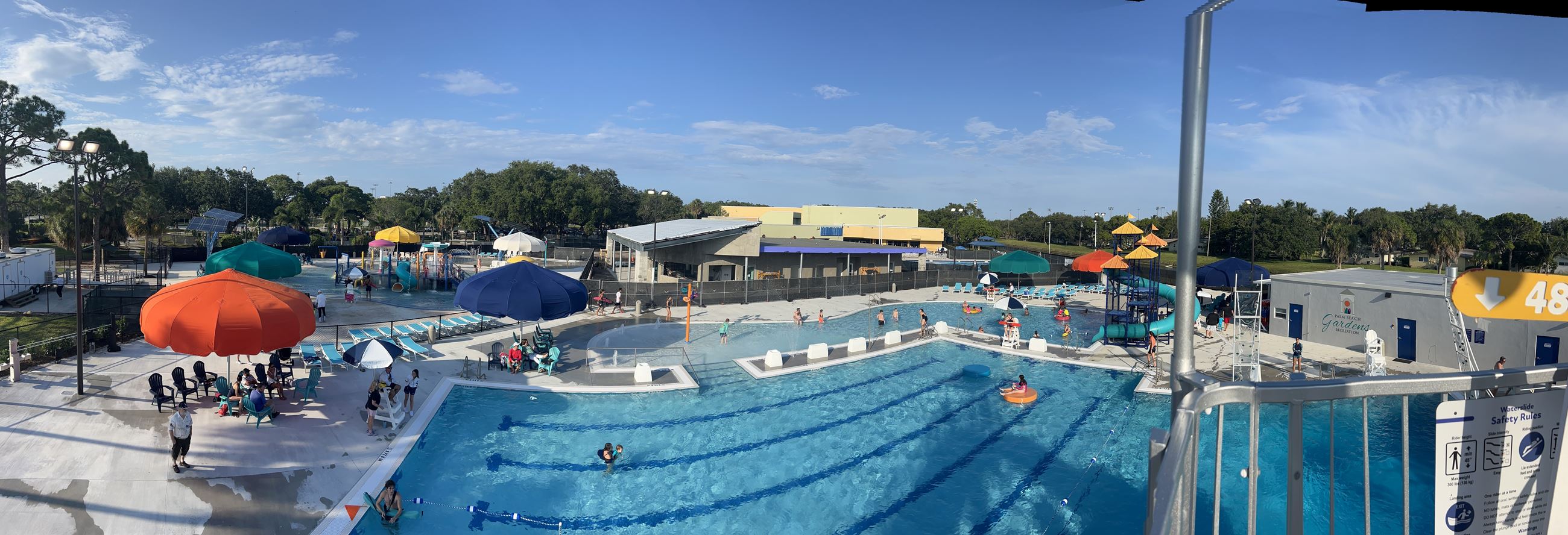 Palm Beach Gardens Aquatic Complex Splash Zone