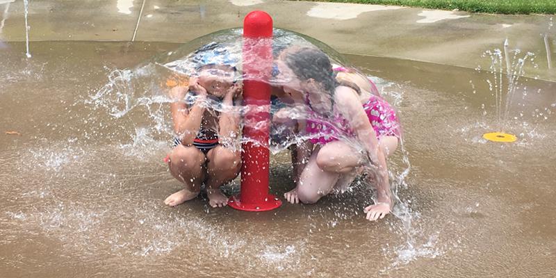 Park Forest Community Pool Spray Feature