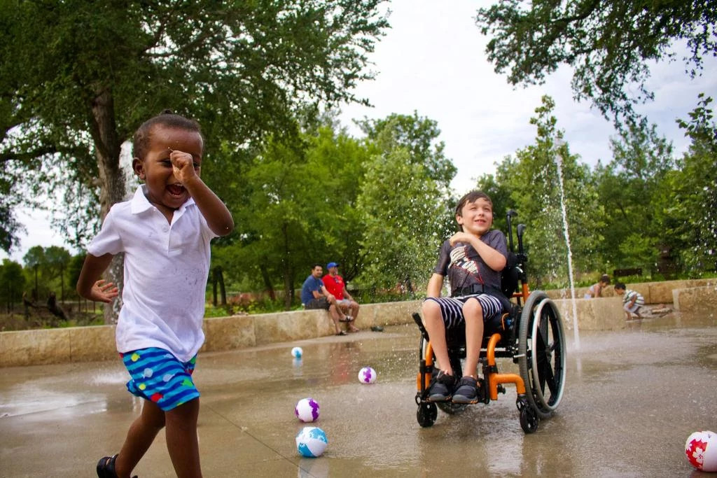 Kingsbury Commons at Pease Park in Austin.