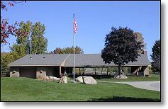 Pavilion at Plymouth Township Park.