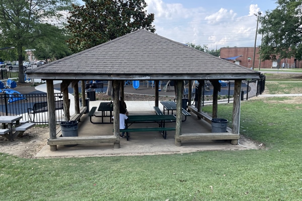 Pavilion at Pratt Park in Prattville.