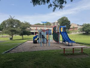Playground at Pulaski Park in Holyoke.