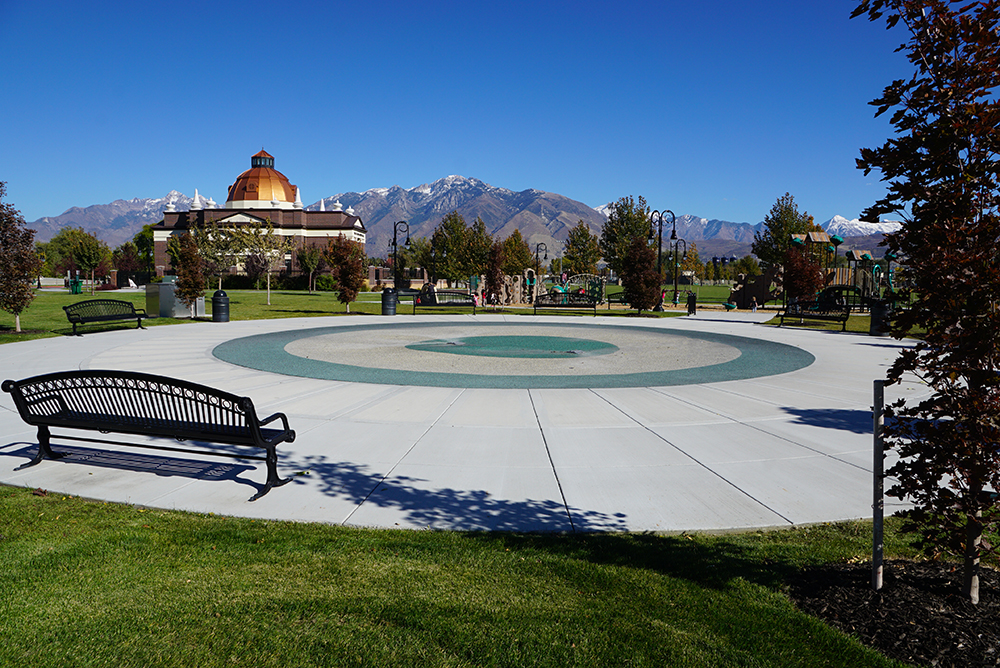 Riverton City Park Splashpad
