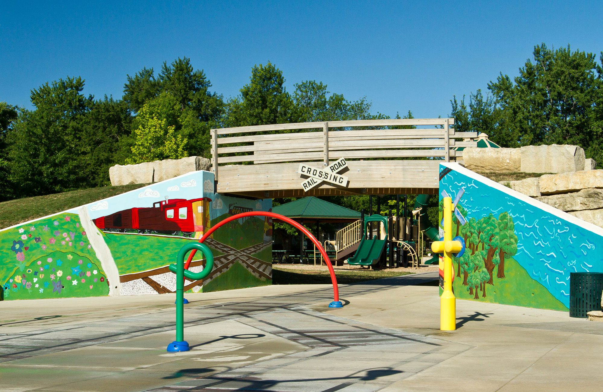 Another view of Santa Fe Park amenities.