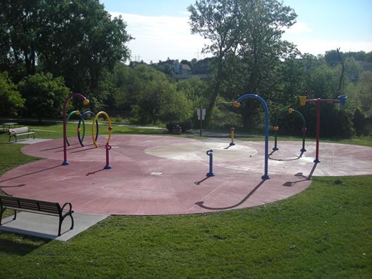 Official photo of Schwer Park Splash Pad in Papillion.
