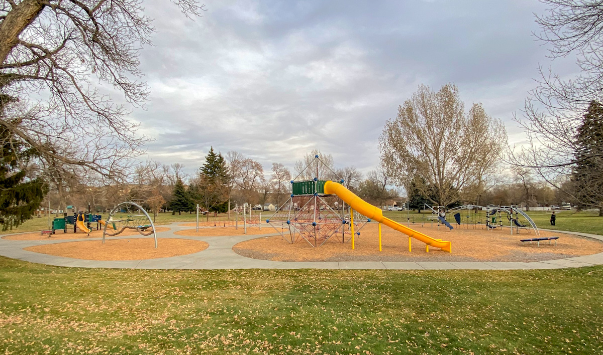 Playground at South Park in Billings.