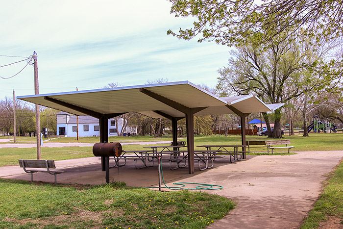 Pavilion at Southern Woods Park.