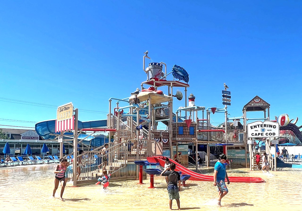 Splash Island at Wicked Waves Cape Cod