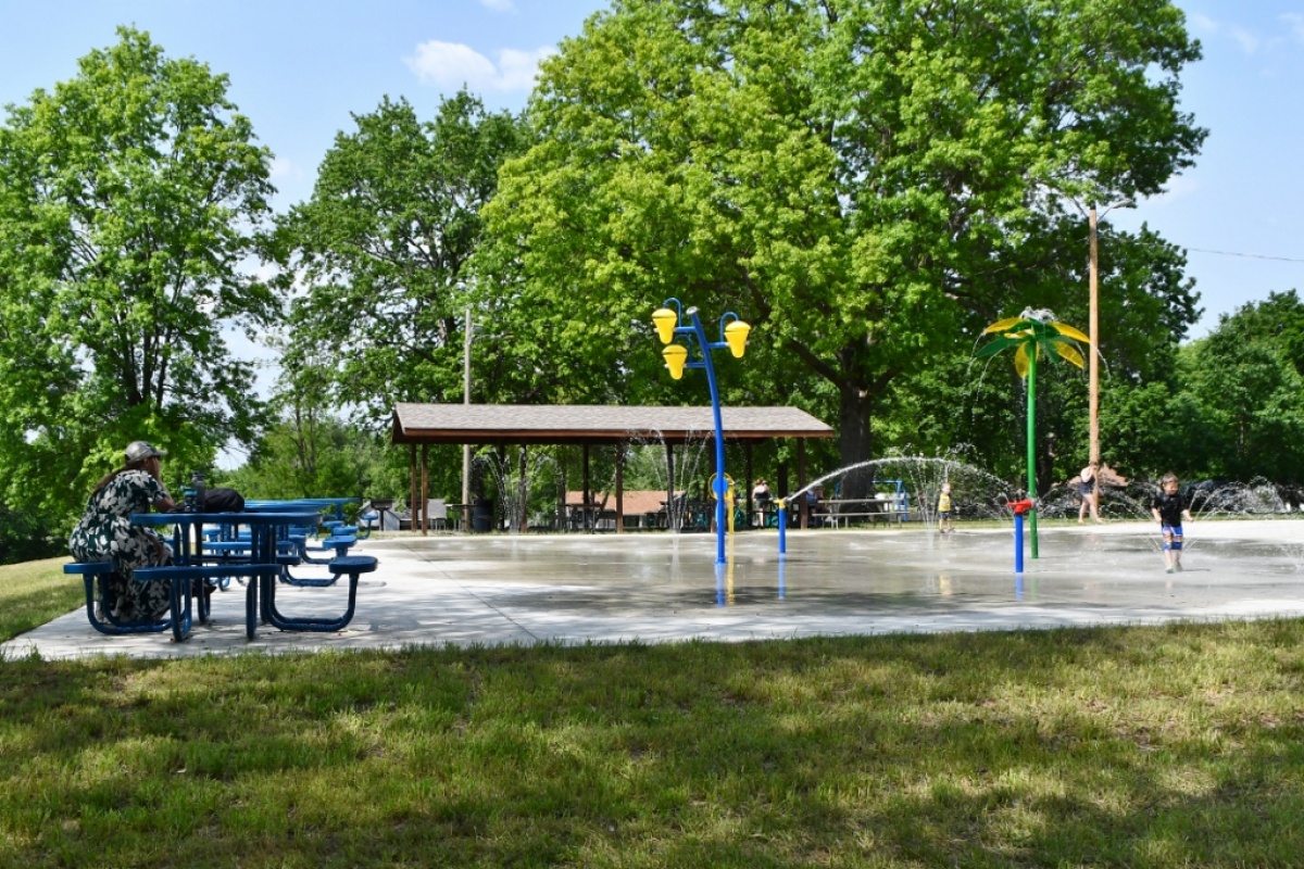 Splash Pad at Hawthorn Park