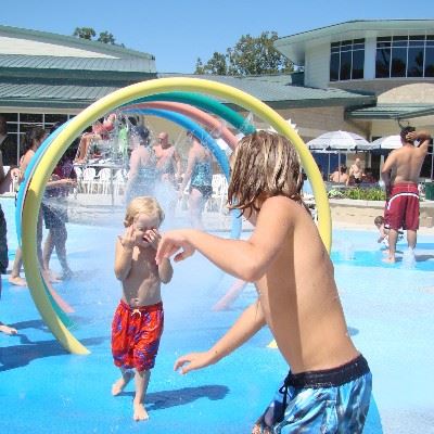 Another official image of Splash Zone at Frances Meadows.