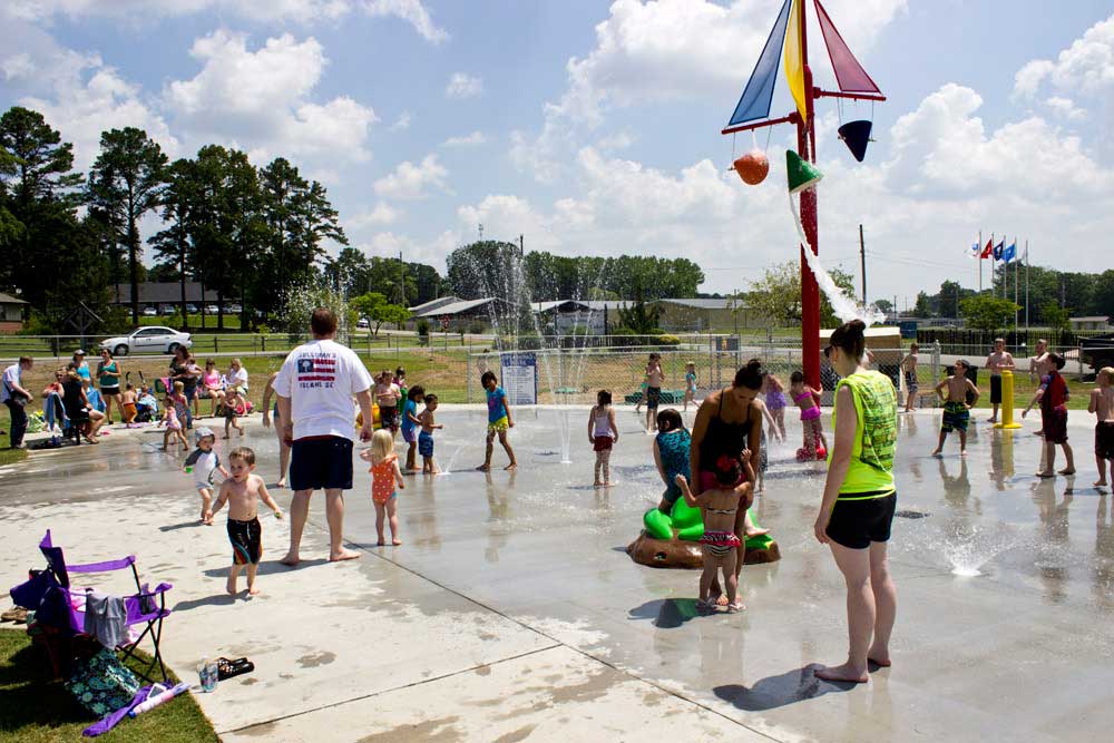 Sportsman Lake Park Splash Pad