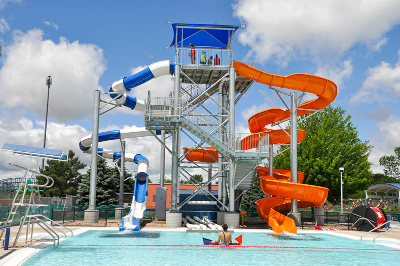 Pool area at Star City Shores.