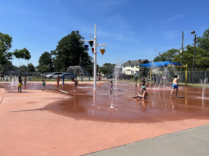 Official photo of The Splash Pad at George Street Park in New Bern.