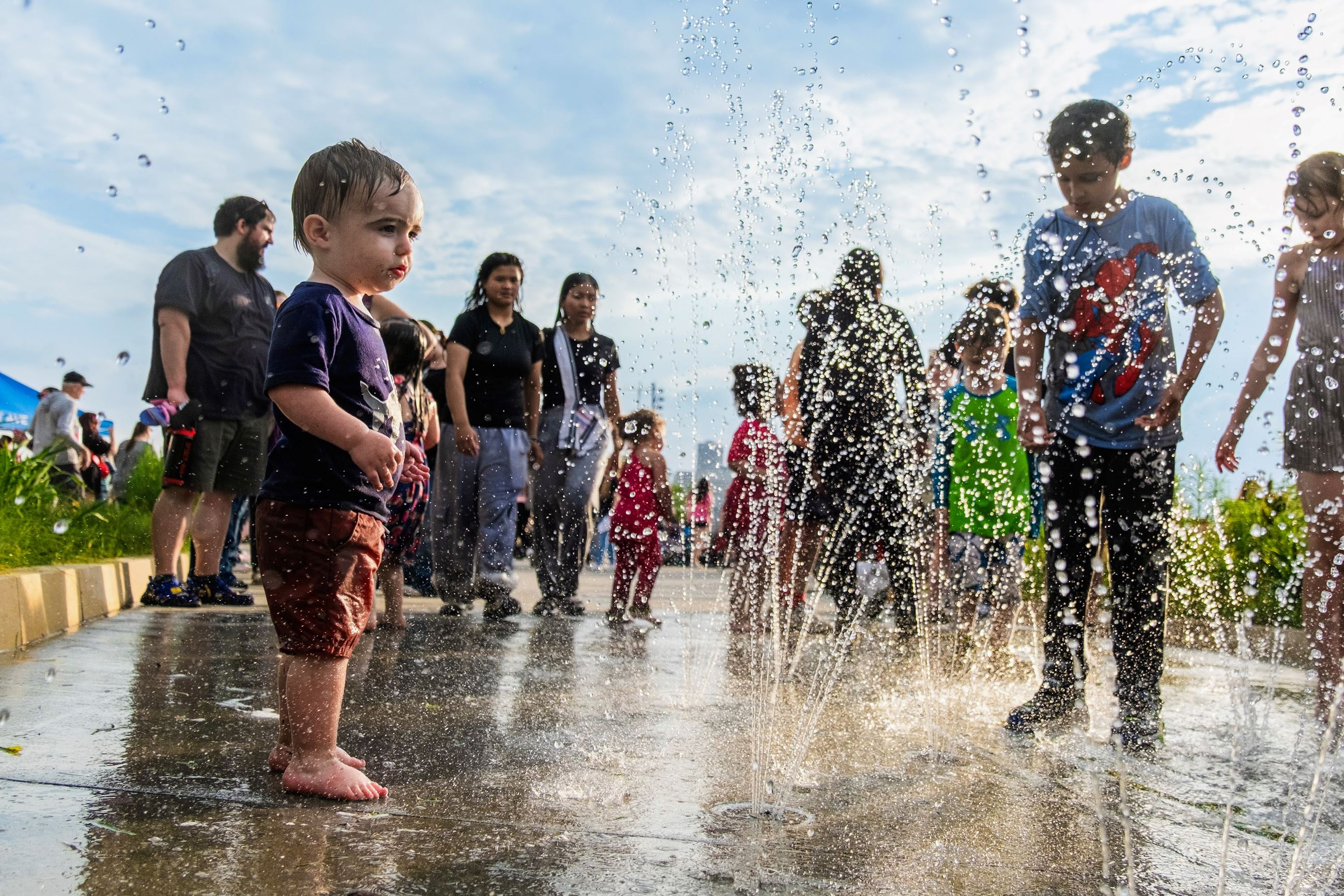 River's Edge play-garden setting in Council Bluffs.