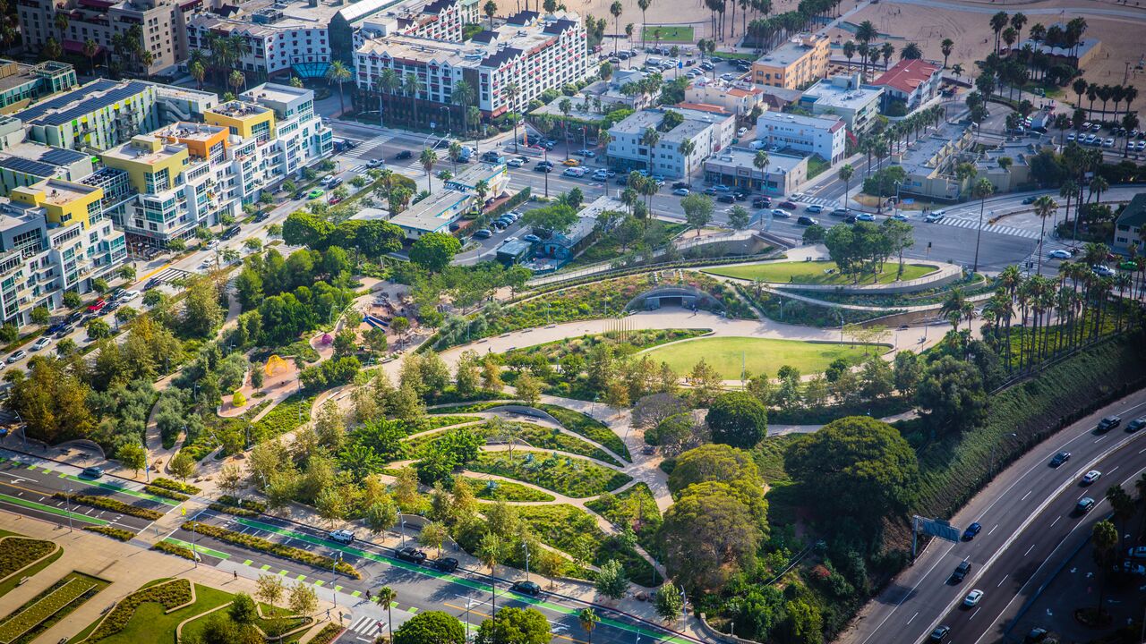 Tongva Park Splash Pad