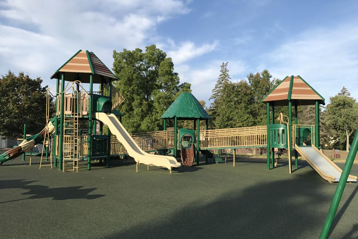 Town of Owasco splash pad area.