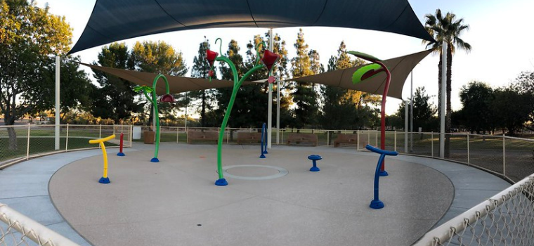 Official image of Udall Splash Pad in Tucson.