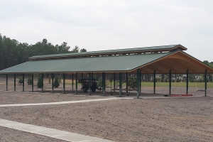 Family splash area at Veteran's Park in Monroe Township.