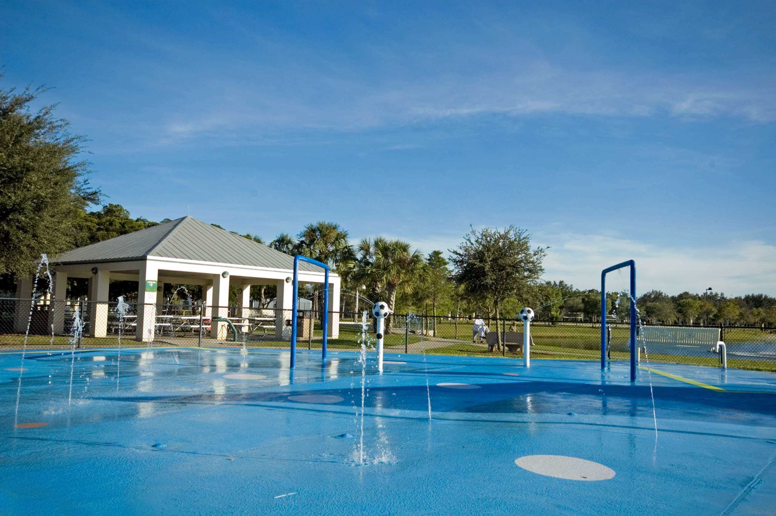 Family recreation area at Vineyards Community Park.