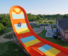 Boomerango slide at Wapelhorst Aquatic Facility.