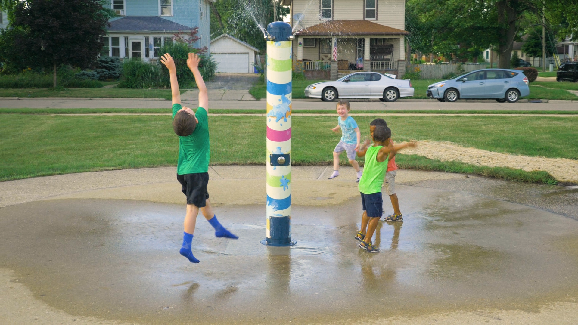 Washington Park Spray Pad