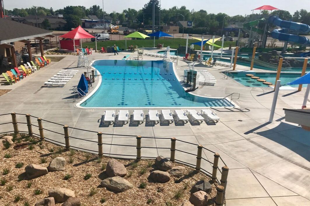 Additional water-play view from Witter Park.