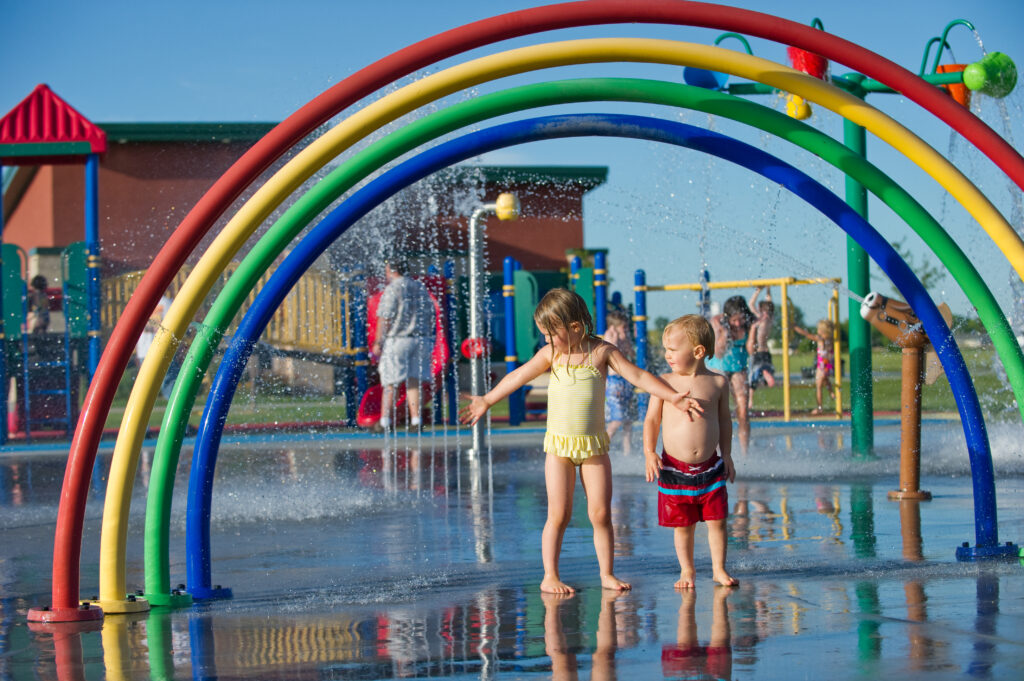 Yanney Heritage Park Splash Pads