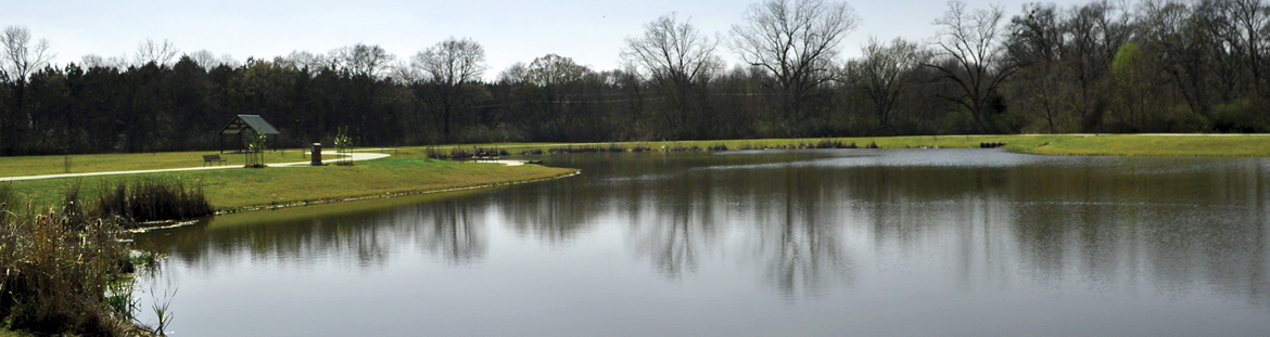 Zachary Community Park grounds and family recreation spaces.